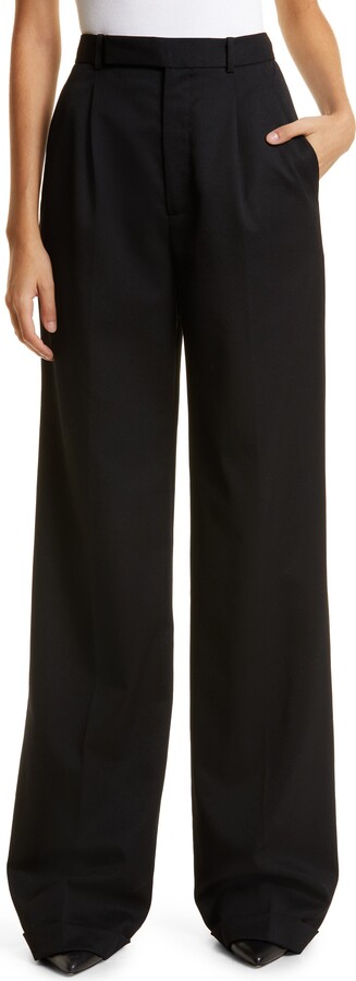 Wide Leg Wool Pants | Shop The Largest Collection | ShopStyle