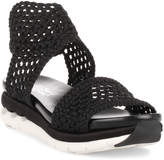 Salvatore Ferragamo Edam black braided sandal