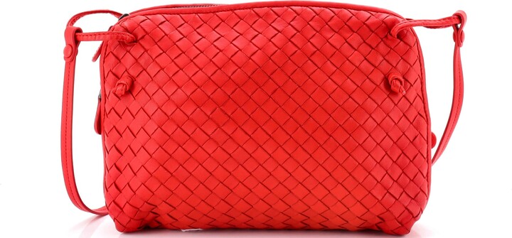 Bottega Veneta Nodini Crossbody Bag Intrecciato Nappa Small