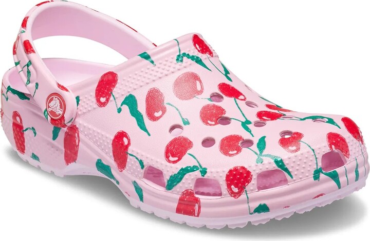 Crocs Women's Pink Mules Clogs ShopStyle
