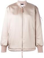 Thumbnail for your product : Alexander Wang T By oversized bomber jacket