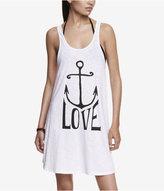 Thumbnail for your product : Express Graphic Cover-Up - Love Anchor