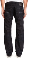 Thumbnail for your product : G Star G-Star Attacc Low Straight Black Format Denim