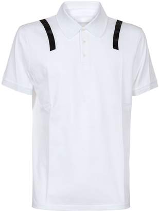 Neil Barrett Stripe Shouldered Polo Shirt