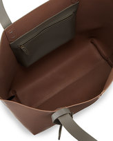 Thumbnail for your product : Kelsi Dagger Two-Tone Commuter Tote Bag, Blush/Gray