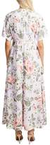 Thumbnail for your product : French Connection Arimoise Faux-Wrap Floral Dress