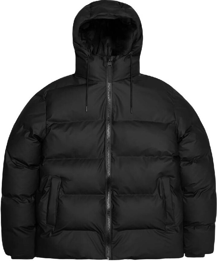 Rains Alta Waterproof Puffer Jacket Size Small