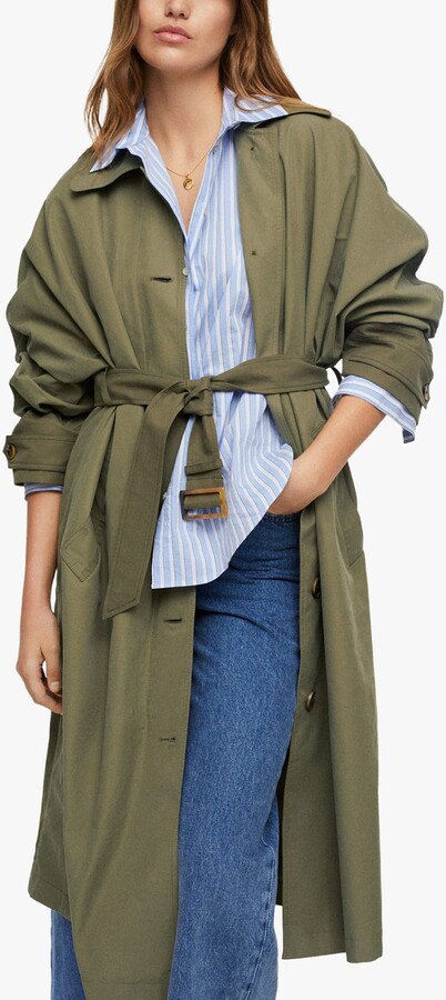 Mango Between Polana Trenchcoat Mango Classic Trench Coat With