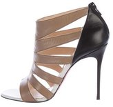 Thumbnail for your product : Christian Louboutin Leather Cage Sandals