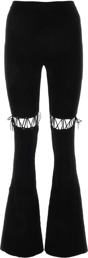Nensi Dojaka Black Viscose Stretch Pant - ShopStyle Casual