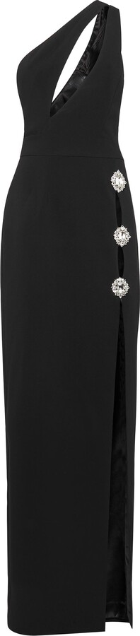 Philipp Plein Cady Broches Long Dress Brooches