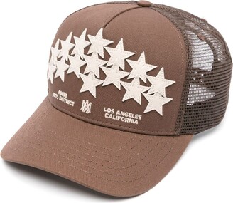 帽子 AMIRI 24SS star patch CAP AMIRI star-patch Cap | Red | FARFETCH