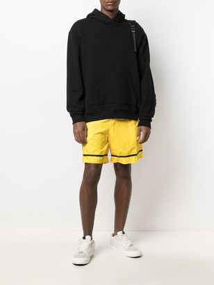 DSQUARED2 Perforated Logo Track Shorts