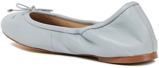 Sam Edelman Felicia Bow-embellished Leather Ballet Flats