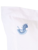 Thumbnail for your product : Embroidered Cotton Muslin Crib Sheet Set