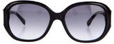 Thumbnail for your product : Chloé Logo Embellished Square Sunglasses