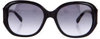 Chloé Logo Embellished Square Sunglasses