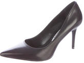 Thumbnail for your product : Acne Studios Pointed-Toe Leather Pumps