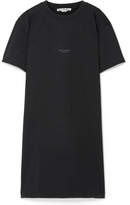 Thumbnail for your product : Acne Studios Jopa Printed French Cotton-terry Dress - Charcoal