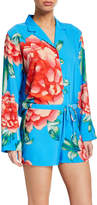 Thumbnail for your product : Natori Nova Long-Sleeve Shorty Pajama Set