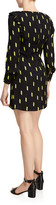 Thumbnail for your product : Alice + Olivia Beatrix Printed Strong-Shoulder Shift Dress