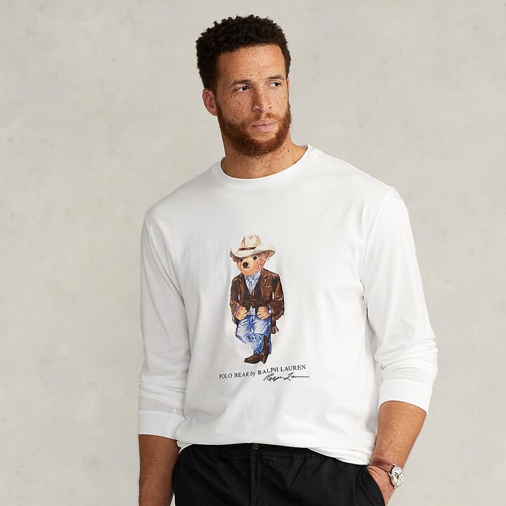 Polo Ralph Lauren Bear Jersey Long-Sleeve T-Shirt - ShopStyle