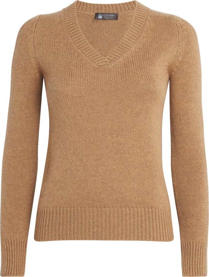 Colombo Kid Cashmere V-Neck Sweater