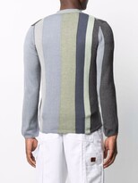 Thumbnail for your product : Comme des Garçons Shirt striped V-neck cardigan