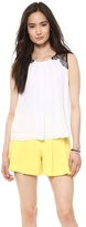 Thumbnail for your product : Alice + Olivia Loretta Lace Combo Top