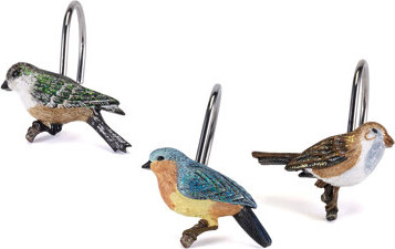 Avanti Linens Love Nest Bath Shower Curtain Hooks