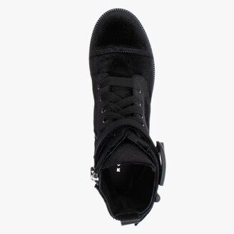 Roberto Festa Toronto Black Velvet Ankle Boots