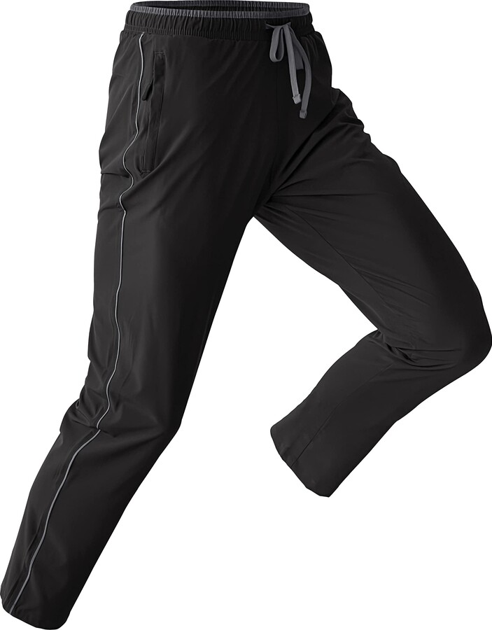 TIBAIKER Mens Joggers Athletic Workout Golf Pants with Pockets Track