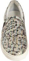 Thumbnail for your product : Lanvin Leopard Brocade Slip-On Sneakers