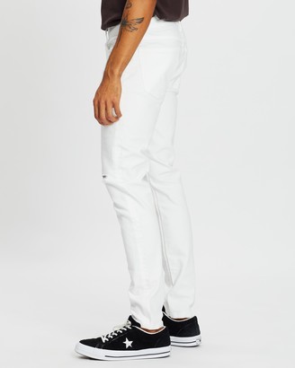 ROLLA'S Men's White Slim - Stinger Jeans - Men's - Size W31/L32 at The Iconic