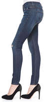 Thumbnail for your product : Hudson Nico Distressed Skinny Jeans, Worlds Apart