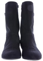 Thumbnail for your product : Stuart Weitzman Nylon Wedge Ankle Boots