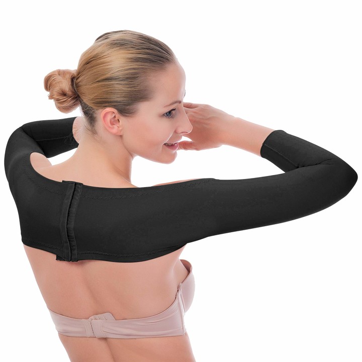 MISS MOLY Slimming Arm Shaper Upper Sleeves for Women Control Seamless Crop Top Post Surgical Shapewear Posture Corrector Back Support Body Shaper Under Dresses 