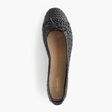 Thumbnail for your product : J.Crew Dragon DiffusionTM for woven ballet flats