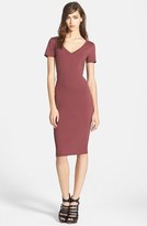 Thumbnail for your product : Leith V-Neck Body-Con Dress