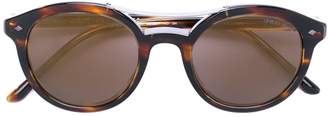 Giorgio Armani tortoiseshell round frame sunglasses
