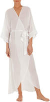 Thumbnail for your product : Jonquil Summer Chiffon Long Robe, Ivory