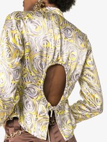 Thumbnail for your product : Ganni Swirl Print Blouse