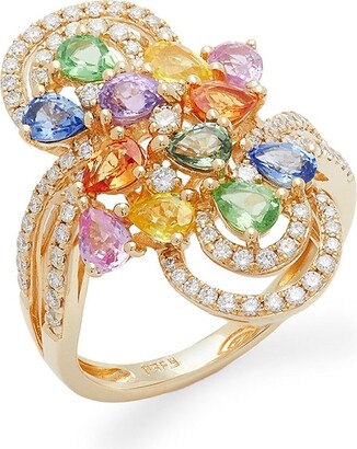 Ring Multicolor | Shop The Largest Collection | ShopStyle