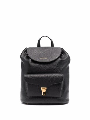 Coccinelle Beat Soft leather back pack