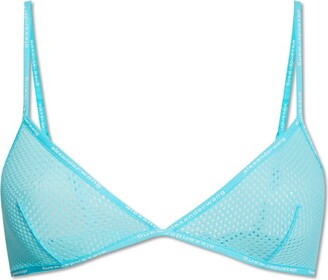 Alexander Wang Athletic Meshed Triangle Bra - ShopStyle