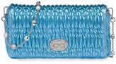 Thumbnail for your product : Miu Miu Crystal-Embellished Clutch Bag
