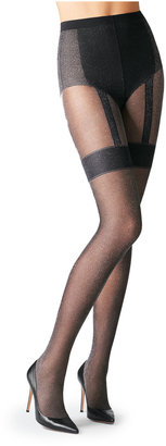 Fogal Printed Tights with Shimmer