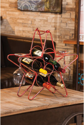 Evergreen Flag & Garden Starla Wine Rack