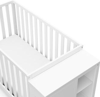 Stork Craft Storkcraft Malibu 3-In-1 Customizable Convertible Storage Baby Crib, White
