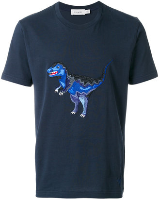 Coach dinosaur embroidered T-shirt